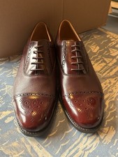 Loake woodstock burgundy for sale  COVENTRY