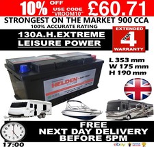 12v 130ah 130 for sale  LUTON