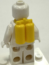 Lego minifigure giallo usato  Spedire a Italy