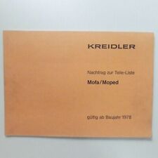 Kreidler mofa moped gebraucht kaufen  Deutschland