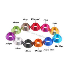 Arandela de junta de cabeza de tapa de aleación de aluminio M2 M2,5 M3 M4 arandela de cabeza de taza multicolor segunda mano  Embacar hacia Mexico