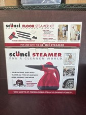 Limpiador de vapor manual Scunci Steamer SS1000 con accesorios + kit de piso segunda mano  Embacar hacia Mexico