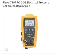 Calibrador de pressão elétrico Fluke 719PRO 30G.  Usado , usado comprar usado  Enviando para Brazil
