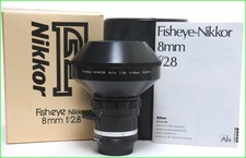Nikon Fisheye-Nikkor Auto 2.8/8mm lens Manual Focus Mint condition, usado comprar usado  Enviando para Brazil