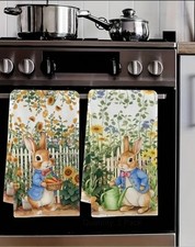 2pcs bunny garden for sale  LEEDS