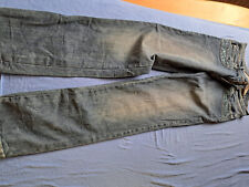 Jeans mittelblau bestickt gebraucht kaufen  Gundelfingen