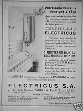 Electricus water heater d'occasion  Expédié en Belgium