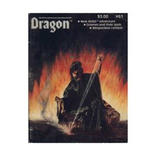 TSR Dragon Magazine #61 "Quest of the Midas Orb AD&D Module" Mag Fair+ comprar usado TSR Dragon Magazine #61 "Quest of the Midas Orb AD&D Module" Mag Fair+ comprar usado  Enviando para Brazil