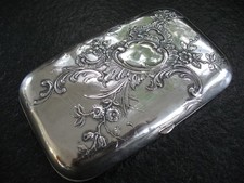 Zigarettenetui silber 800 gebraucht kaufen  Deutschland
