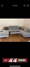 Sofalandschaft couch grau gebraucht kaufen  Berlin