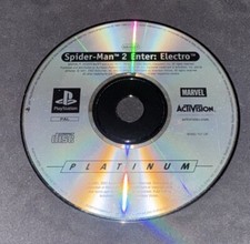 Spider-Man 2 Enter Electro Platinum PS1 Sony Playstation 1 PAL VIDEOGIOCO comprar usado  Enviando para Brazil