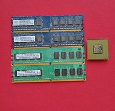 Combo 512 MB Ram x (4) DDR2 PC2-5300U e Intel Pentium D CPU 3.0 GHZ 925 comprar usado  Enviando para Brazil