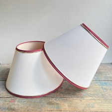 Pair vintage lampshades for sale  BROMYARD