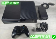 Console de jogos Microsoft Xbox One original preto conjunto completo pronto para jogar 500GB comprar usado  Enviando para Brazil
