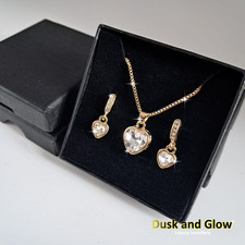 Gold heart jewellery for sale Gold heart jewellery for sale  BIRMINGHAM
