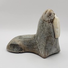 Carved walrus white for sale  Wharton