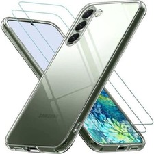 Coque Transparent + Verre Trempé Samsung Galaxy S23, S23 PLUS , S23 ULTRA na sprzedaż  Wysyłka do Poland