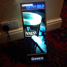 guinness sign light for sale  WHITCHURCH