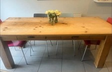 Wooden dining table for sale  LONDON