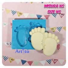 Stampo silicone piedini usato  Milano