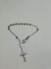 Bracciale rosario argento usato  Pomigliano d'Arco