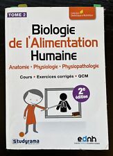 Biologie alimentation humaine d'occasion  Strasbourg-