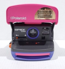 Câmera de Filme Instantânea Vintage Polaroid Spice Girls Cam 600 - Rosa Roxo comprar usado  Enviando para Brazil