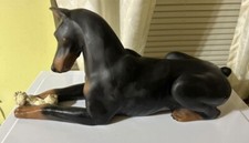 1980 resin doberman d'occasion  Expédié en Belgium