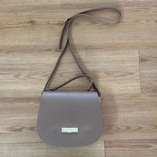 Bolsa tiracolo Petite Jolie bronzeada impermeável silicone rígido casual minimalista comprar usado  Enviando para Brazil