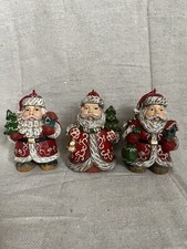 Set resin santa for sale  Temperance