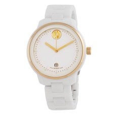 Relógio unissex Movado BOLD Verso quartzo mostrador branco 3600934 comprar usado  Enviando para Brazil