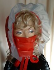 Pvchaube mundmaske rüschen gebraucht kaufen  Süderlügum