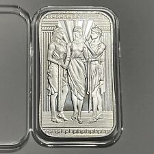 Barra de arte de colecionador Three Graces 1 onça troy 0,9999 prata fina medalha rara Royal Mint comprar usado  Enviando para Brazil