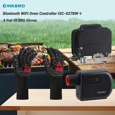 INKBIRD WiFi Bluetooth Dmuchawa grillowa ISC-027BW C/F + Rękawice grillowe Extreme 800°C na sprzedaż  Wysyłka do Poland