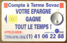 Telecarte sovac réf d'occasion  Marseille V