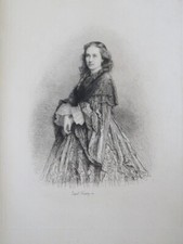 Léopold FLAMENG 1831-1911 EAU FORTE ORIGINALE JULIETTE ADAM ECRIVAINE FEMINISME comprar usado  Enviando para Brazil