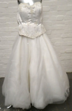 Ivory wedding dress for sale  SWANSEA