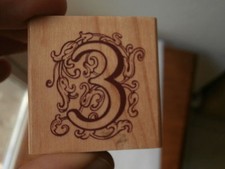 Timbro legno numero usato  Italia