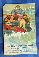 Political comic postcard for sale  BROUGH