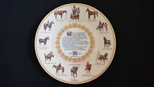 Horse china plate for sale  GREAT YARMOUTH