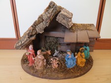 Hübsche weihnachtskrippe holz gebraucht kaufen  Mannheim