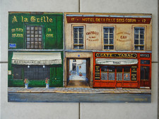Tableau signé galland d'occasion  France