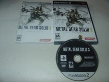 Metal Gear Solid 3 (Sony PlayStation 2, 2006) Disco Perfeito PS2 Completo Na Caixa comprar usado Metal Gear Solid 3 (Sony PlayStation 2, 2006) Disco Perfeito PS2 Completo Na Caixa comprar usado  Enviando para Brazil