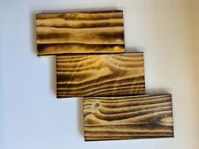 Scorched wooden tiles for sale  UK