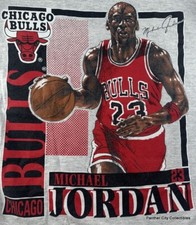 Camisa vintage década de 1990 noz-moscada tamanho G Michael Jordan Chicago Bulls Championship Era comprar usado  Enviando para Brazil