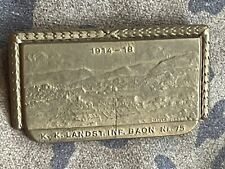 Kappenabzeichen originale land usato  Trieste