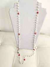 Collana lunga argento usato  Milano