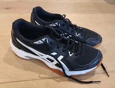 Usado, Tênis de vôlei feminino Asics Gel-Rocket TAMANHO 9 preto branco treinamento comprar usado  Enviando para Brazil