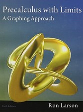 Precalculus limits graphing for sale  USA