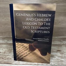 Genenius's Hebrew And Chaldee Lexicon To The Old Testament Sciptures - Bible comprar usado  Enviando para Brazil
